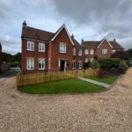 Fencing installed around a property in Guildford, Kent